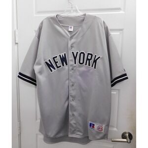 Maillot de baseball vintage des Mets de New York MLB Russel Athletic